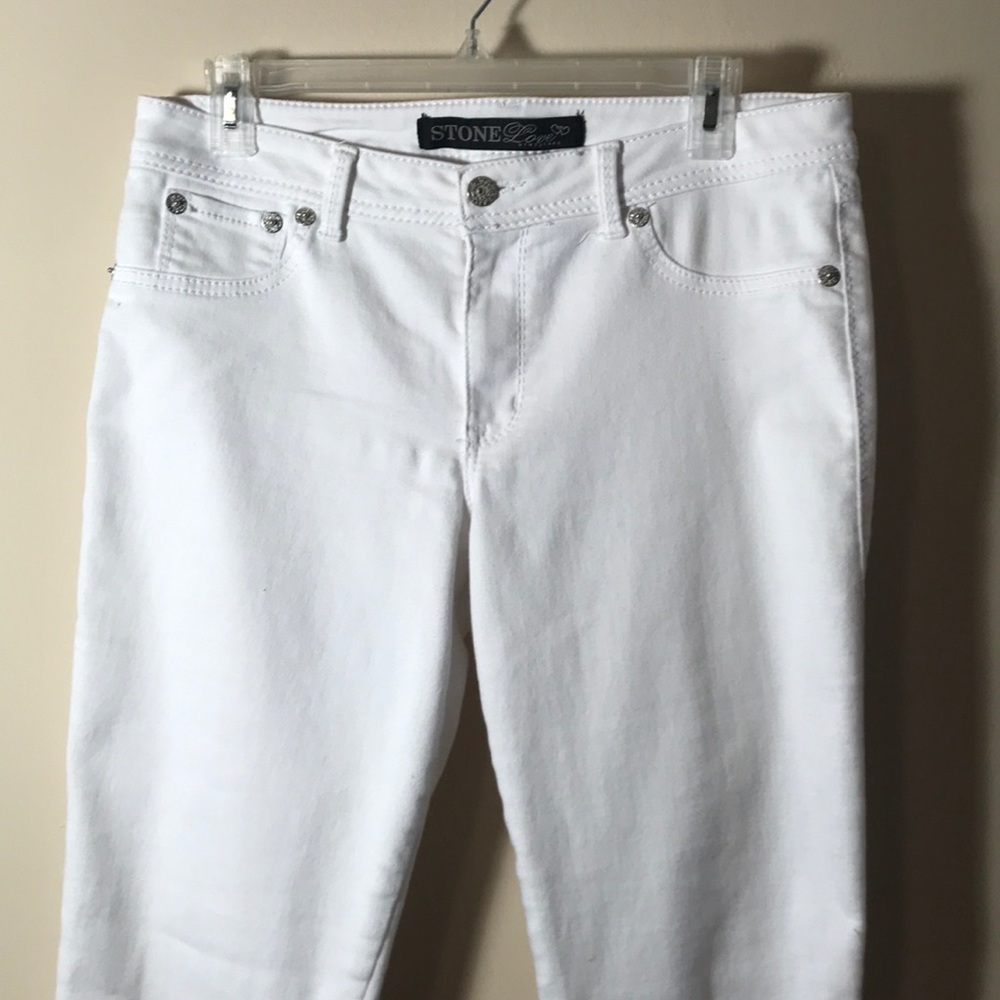 Stone Love White Jeans